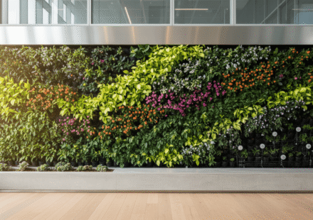 Vertical Living How Green Walls Optimize Indoor Climate and Energy Efficiency
