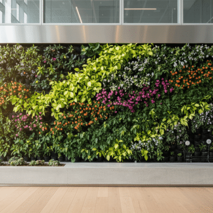 Vertical Living How Green Walls Optimize Indoor Climate and Energy Efficiency